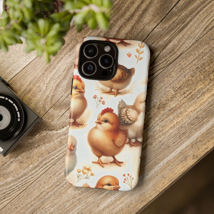 Baby Chick Phone Case - Chick - a - Boo Baby Chickens Phone Case for iPhone 15, 14, 13, 12, 11, Google, & Samsung Galaxy S23 S22 S21 S20 Series. - BOGO Cases