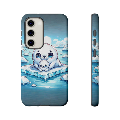 Arctic Embrace Seal iPhone Case