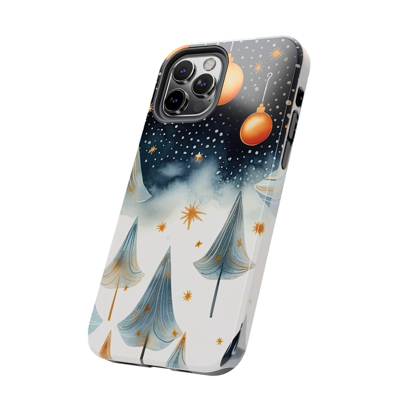 Winter Wonderland Gold Ornament – iPhone Series Case