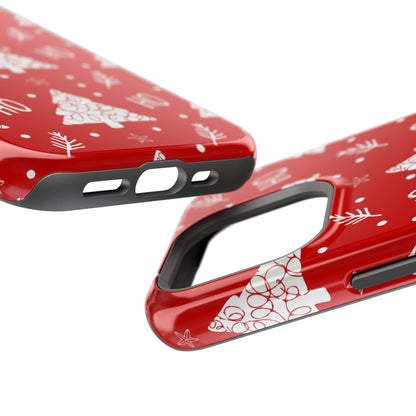 MagSafe iPhone Case: Ho Ho Ho – Christmas Tree Wonderland