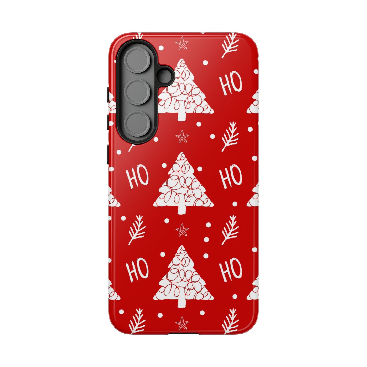 Samsung Galaxy Case: Ho Ho Ho – Christmas Tree Wonderland