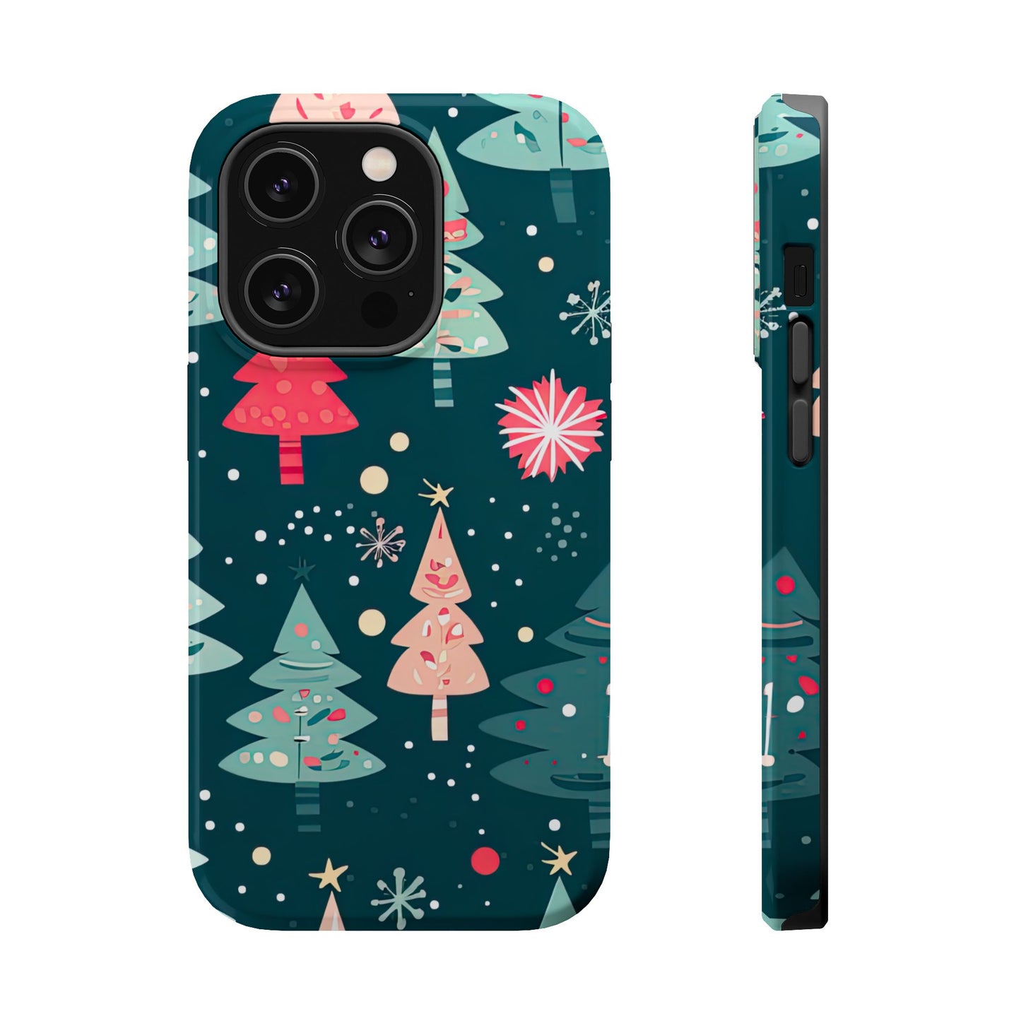 Whimsical Christmas Trees - MagSafe iPhone Series Case