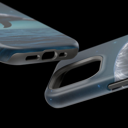 Midnight Ocean Dolphin - MagSafe-Compatible Case