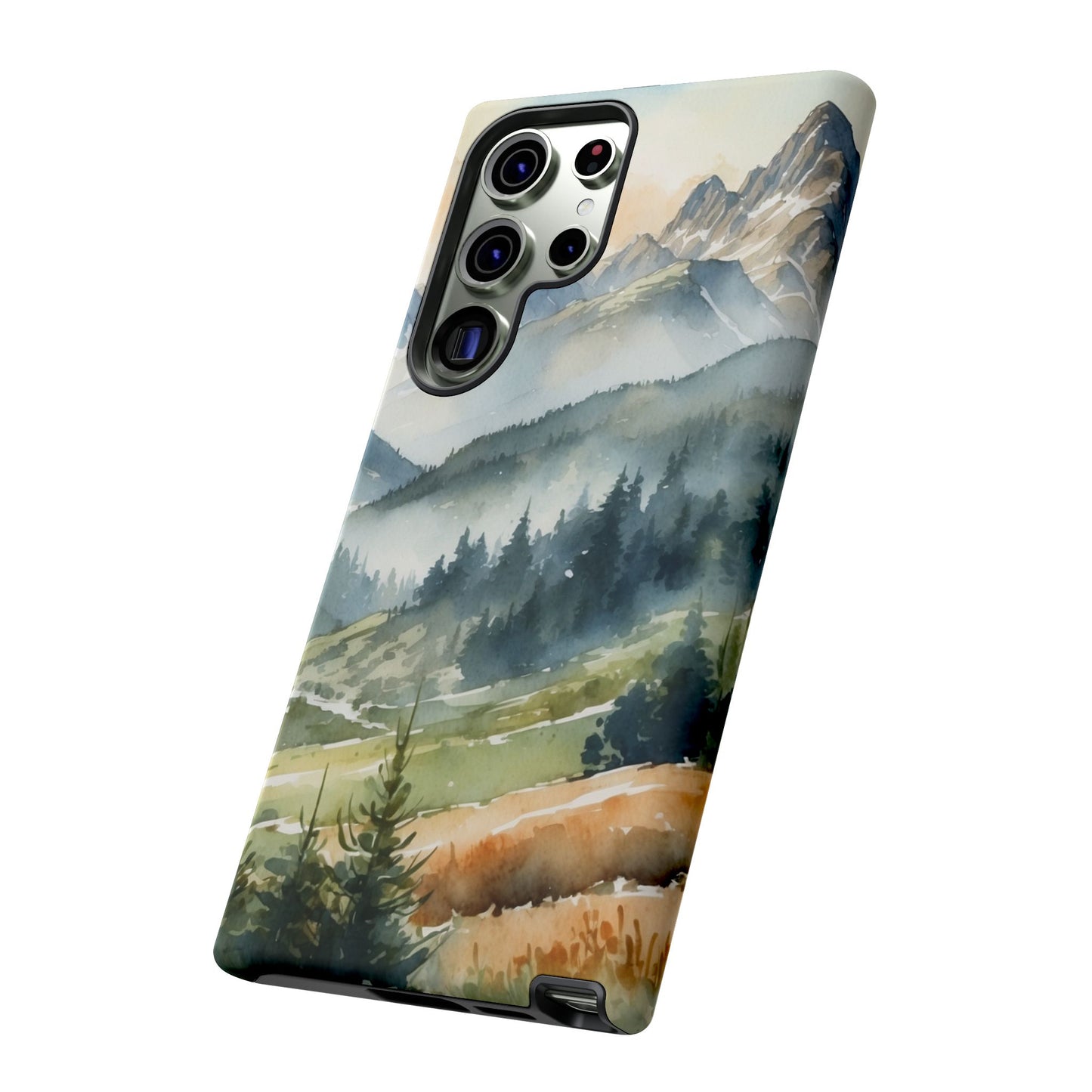 Serene Alpine Forest - Samsung Galaxy Case