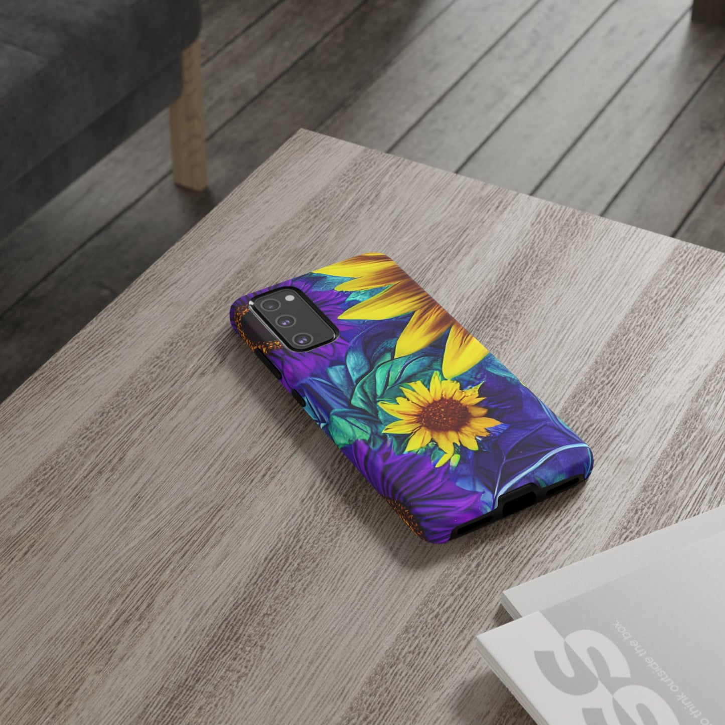 Purple & Gold Sunflower Dream - Samsung Galaxy Series Case