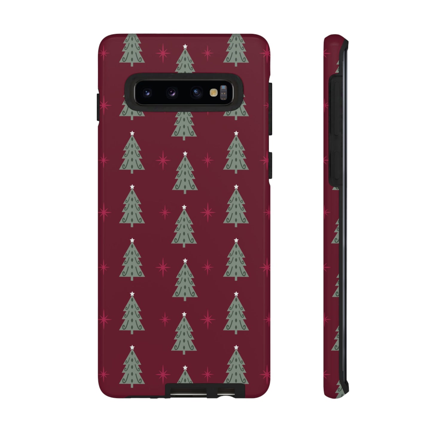 Retro Christmas Tree Pattern – Samsung Galaxy Series Case