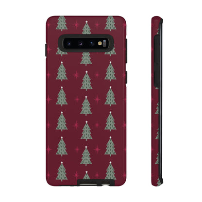 Retro Christmas Tree Pattern – Samsung Galaxy Series Case