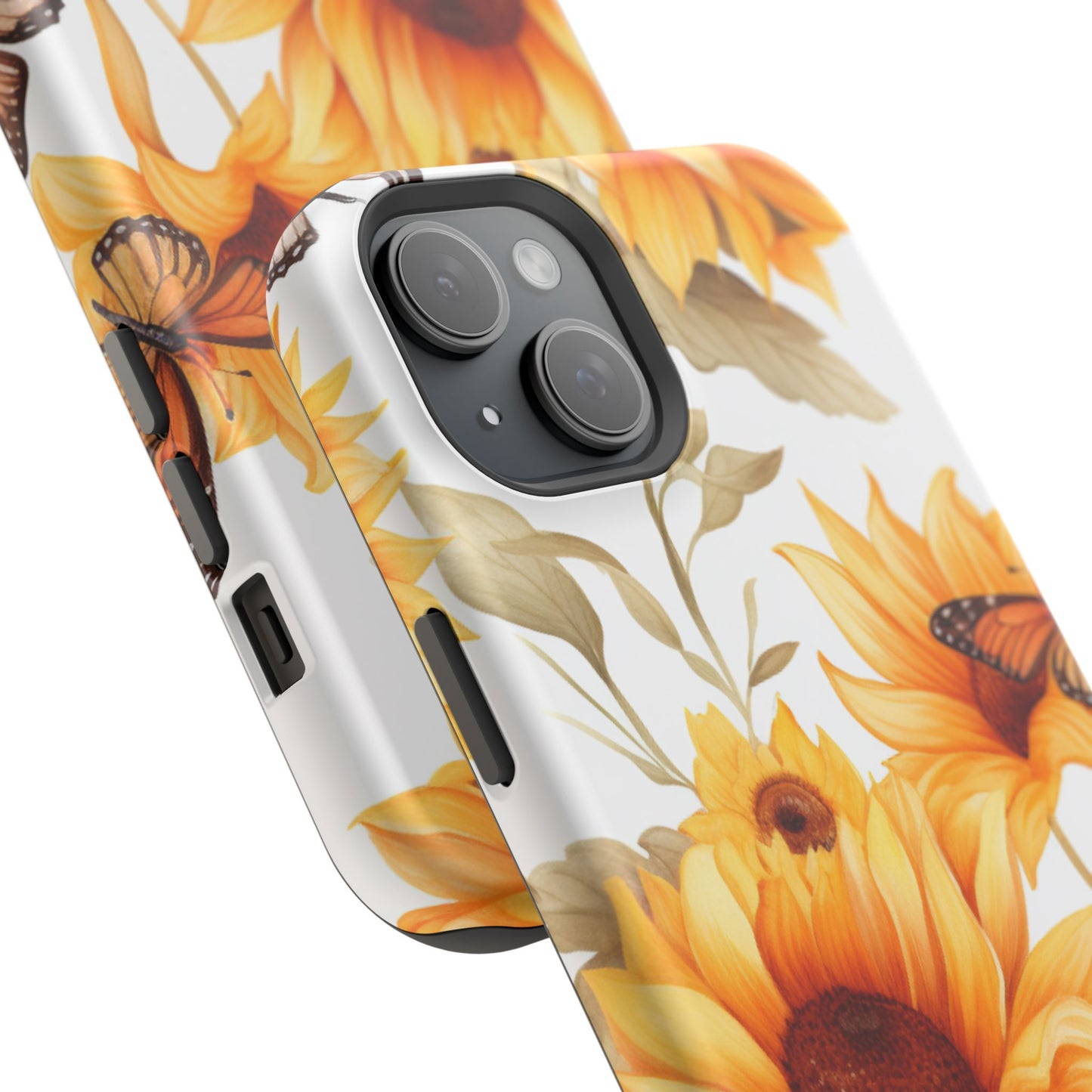 Sunflower & Monarch Garden - MagSafe iPhone Series Case