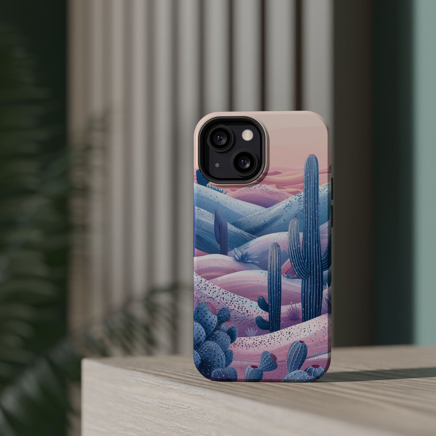 Desert Oasis Cactus iPhone Case