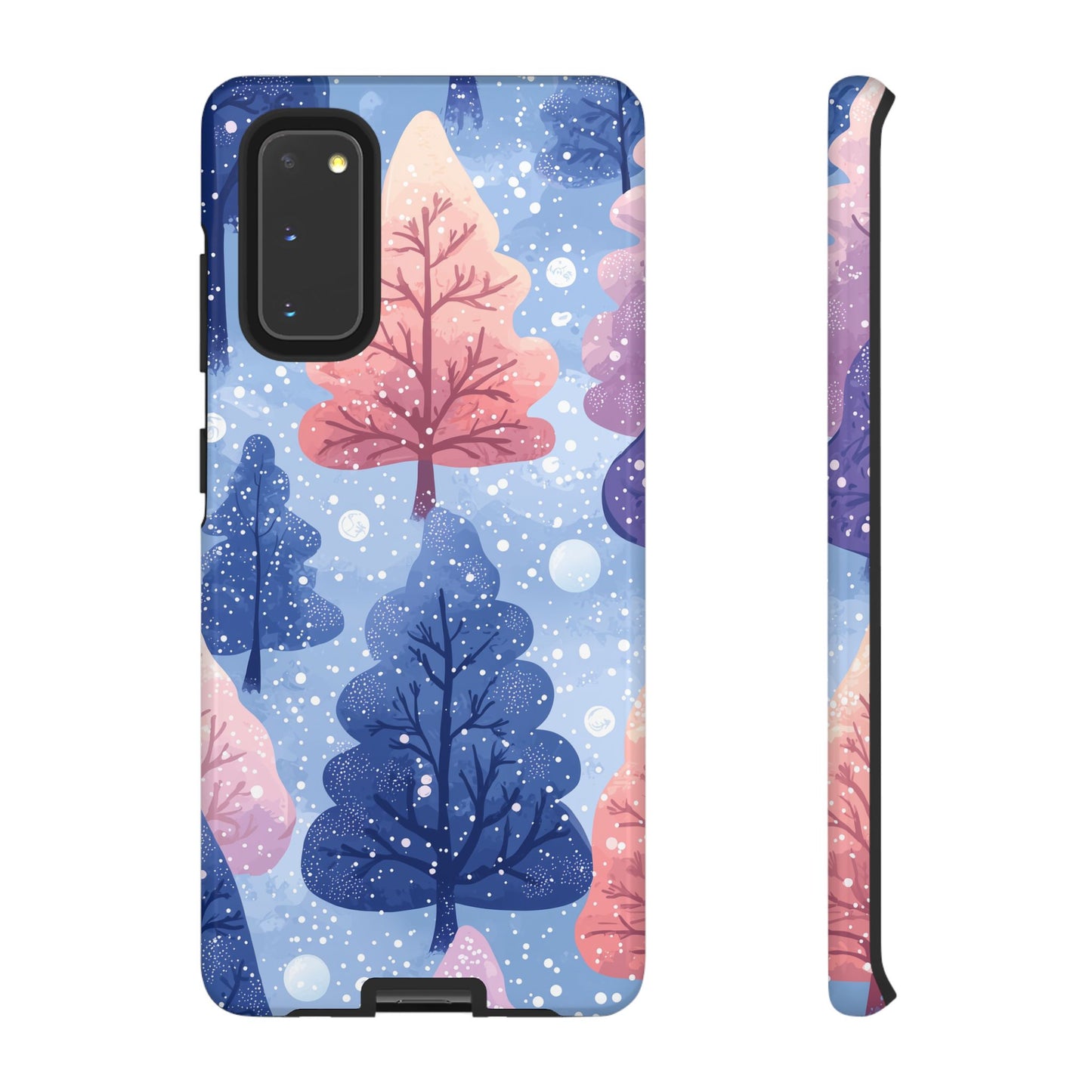 Pink & Purple Winter Wonderland - Samsung Galaxy Series Case