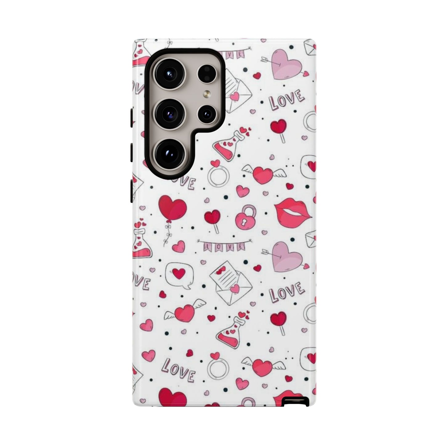 Samsung Galaxy Case: Romantic Love-Inspired Icons Case