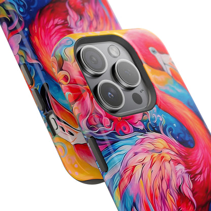 Flamingo Radiance – MagSafe iPhone Cases