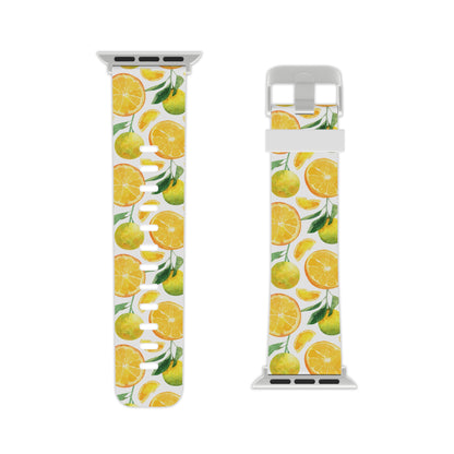 Sunny Citrus Grove Tough Apple Watch Band