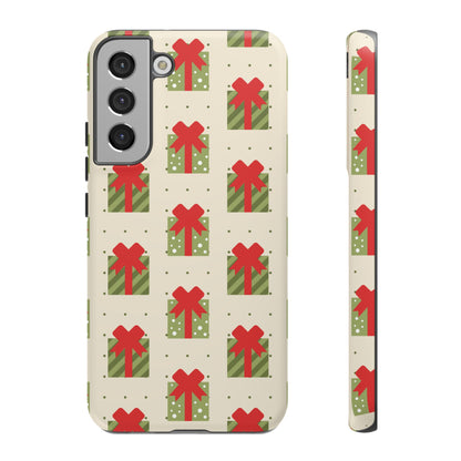 Festive Gift Wrap Pattern - Samsung Galaxy Series Case