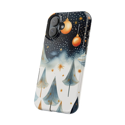 Winter Wonderland Gold Ornament – MagSafe iPhone Series Case