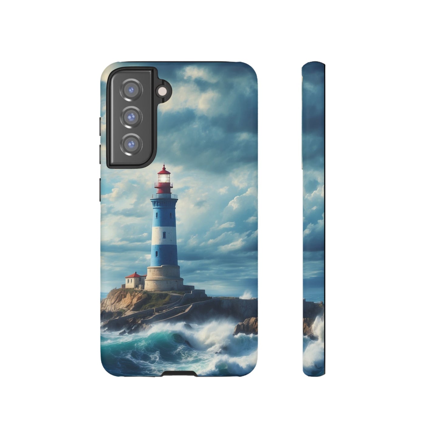 Samsung Galaxy Case - Coastal Lighthouse Design