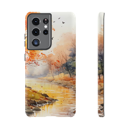 Autumn River Serenity – Samsung Galaxy Case