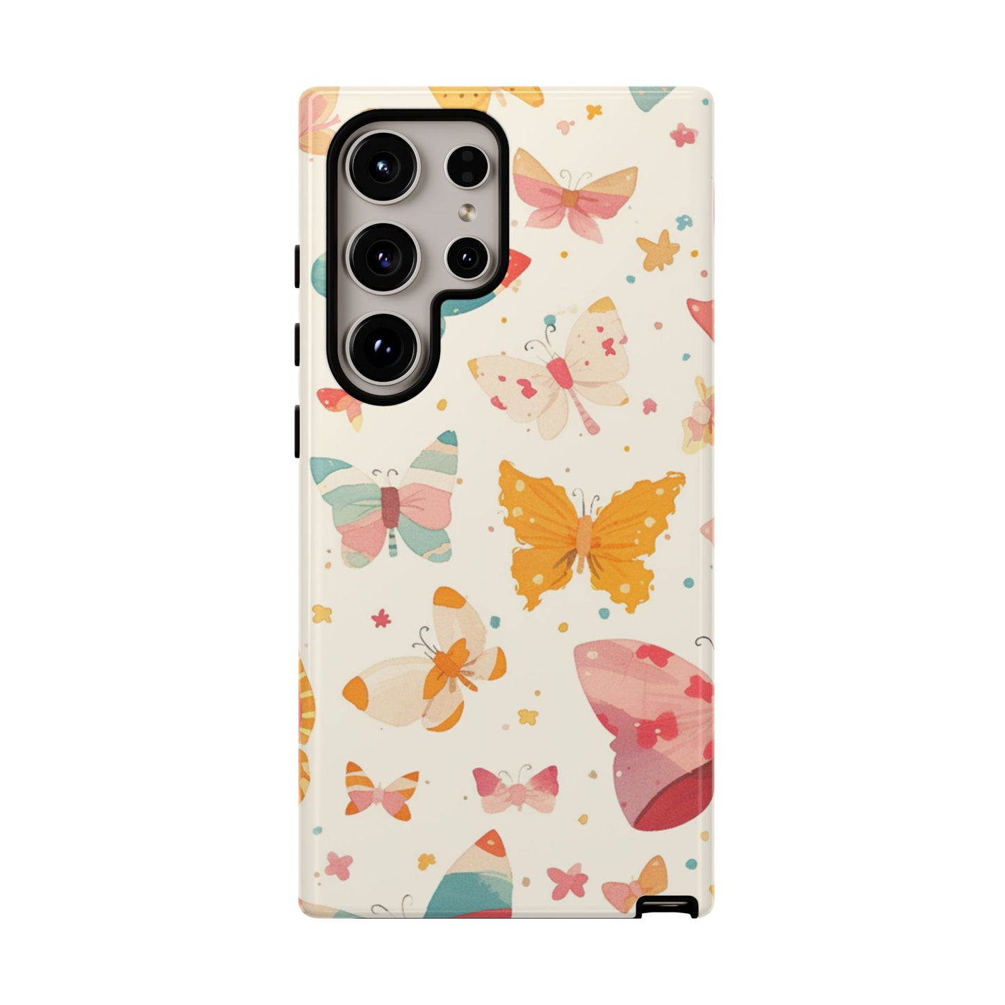 Coquette Watercolor Butterfly iPhone Case