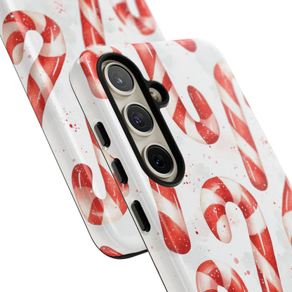 Festive Candy Cane Delight - Samsung Galaxy Series Case
