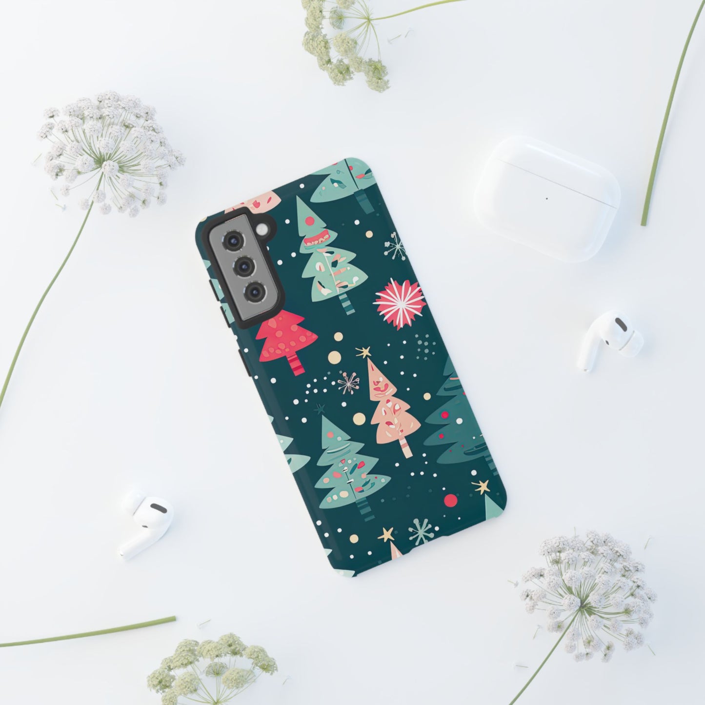 Whimsical Christmas Trees - Samsung Galaxy Series Case