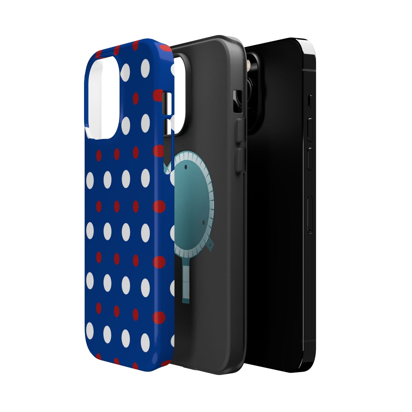 Patriotic Polka Dots – MagSafe iPhone Case