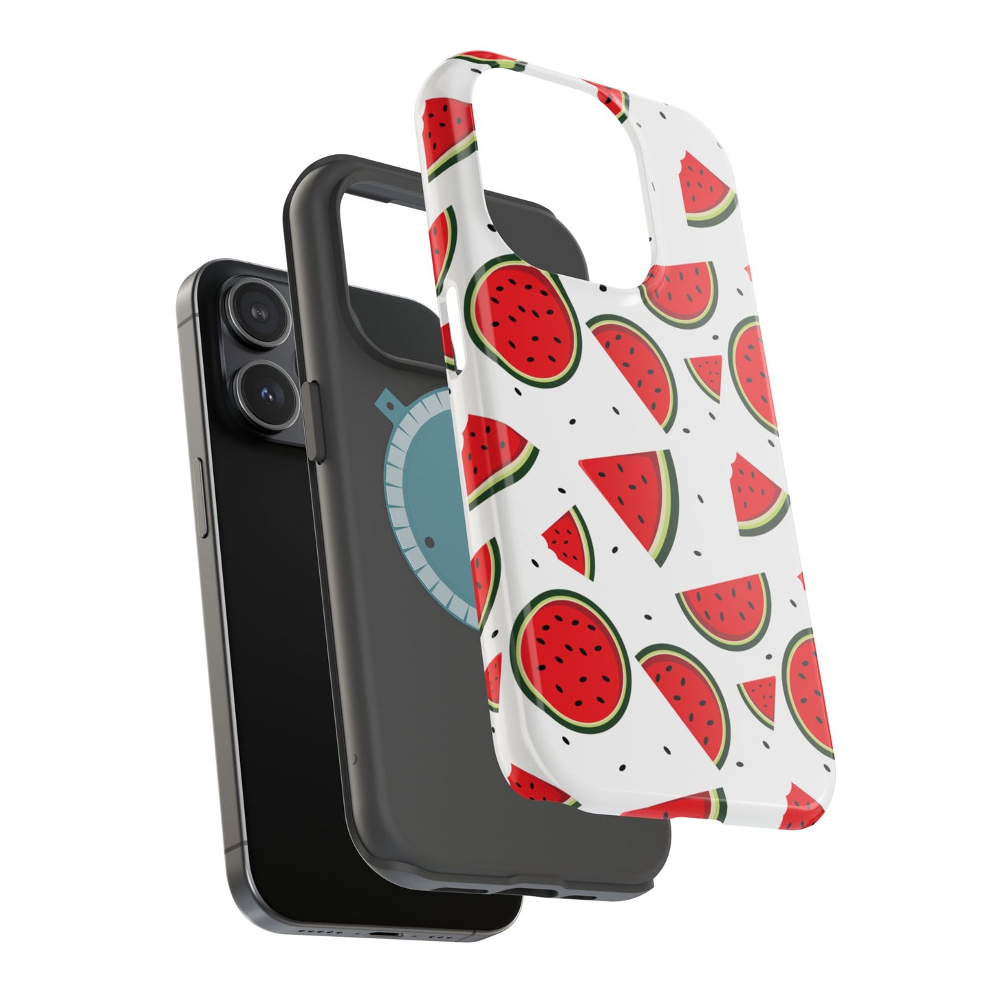 Sweet Watermelon MagSafe iPhone Case – Fresh & Fun Fruit Pattern with Summer Vibes