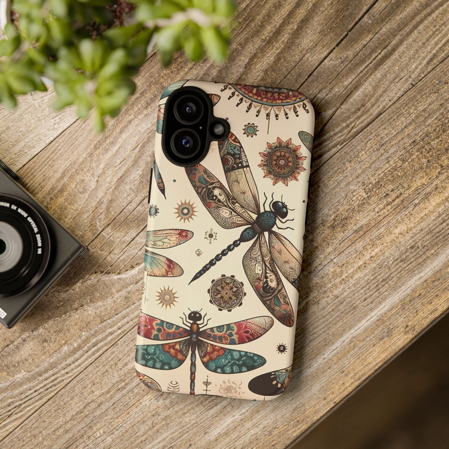 Dragonfly Boho iPhone Case