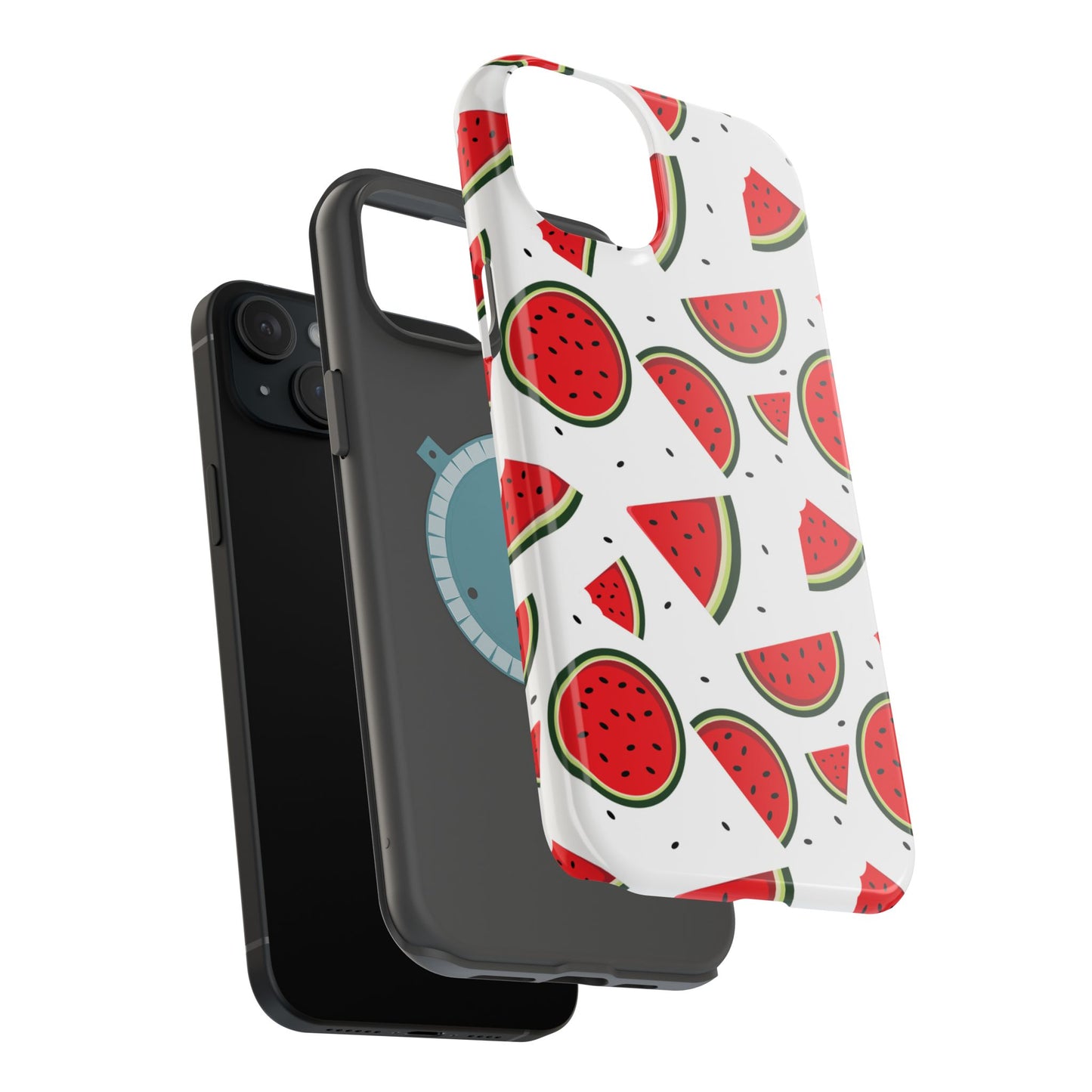 Sweet Watermelon MagSafe iPhone Case – Fresh & Fun Fruit Pattern with Summer Vibes