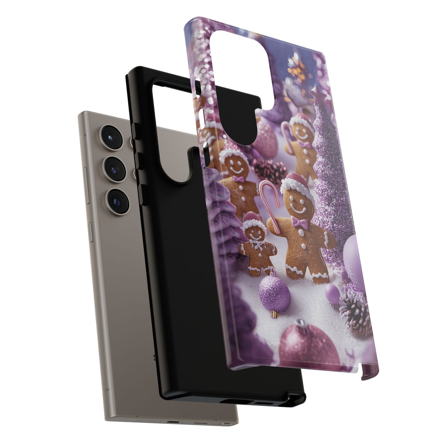 Pink Frosted Gingerbread Forest - Samsung Galaxy Series Case