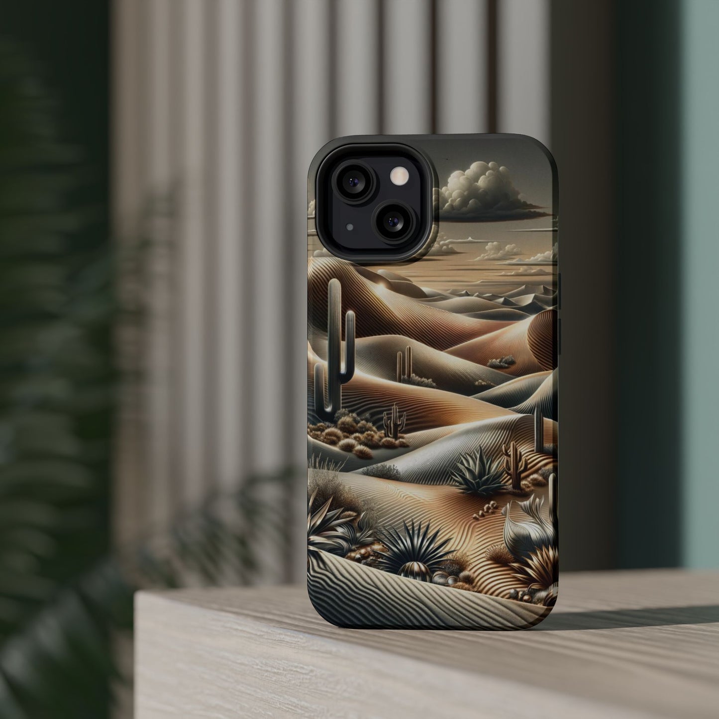 Heavy Metal Cactus iPhone Case