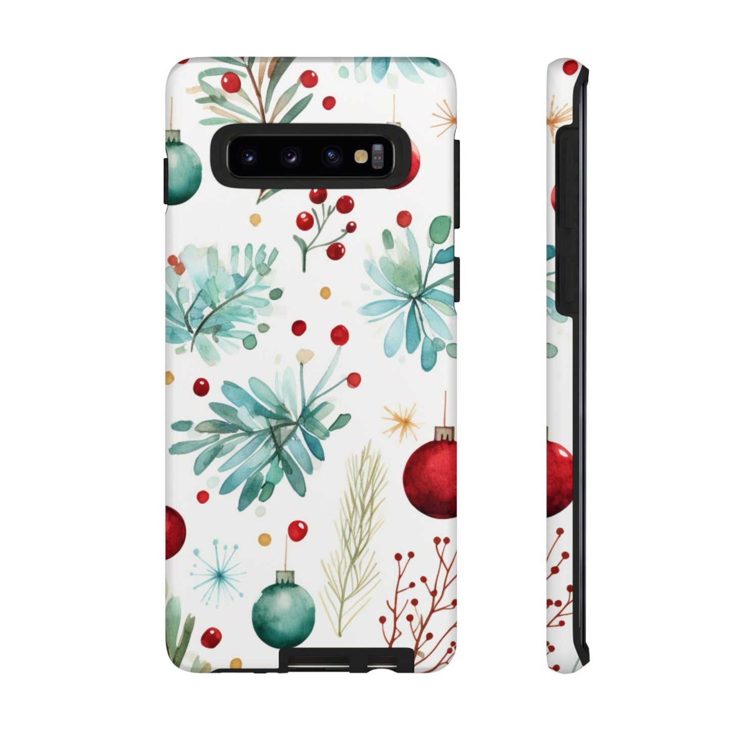 Festive Holiday Ornament Pattern – Samsung Galaxy Case