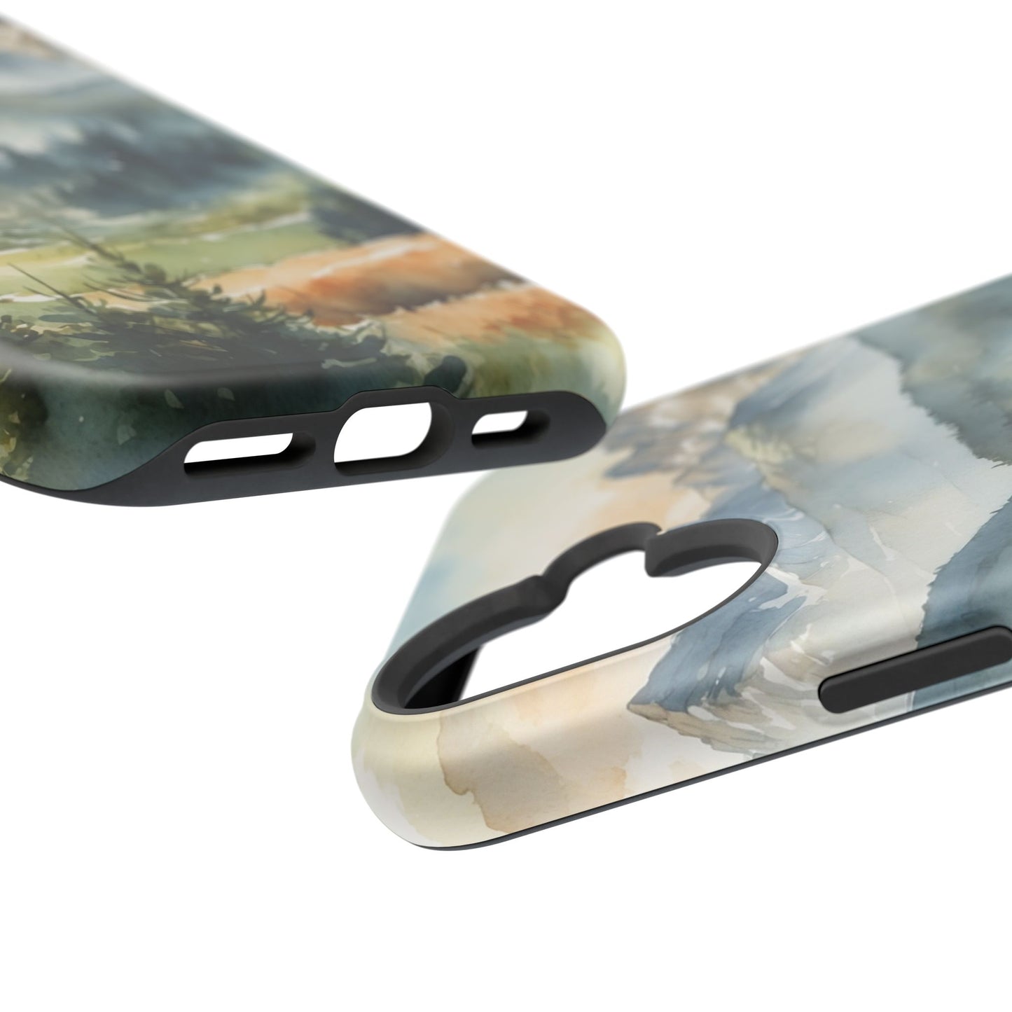 Serene Alpine Forest - MagSafe iPhone Case