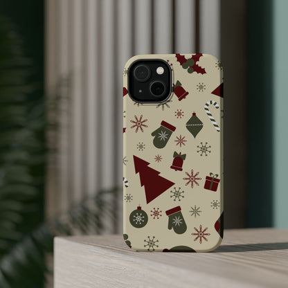 Vintage Holiday Cheer - MagSafe iPhone Series Case