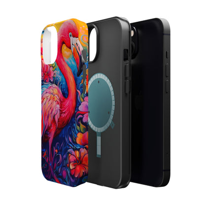 Flamingo Radiance – MagSafe iPhone Cases