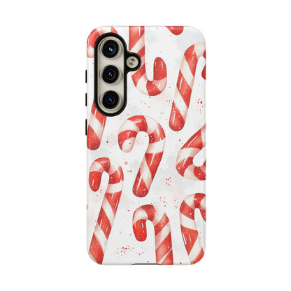 Festive Candy Cane Delight - Samsung Galaxy Series Case