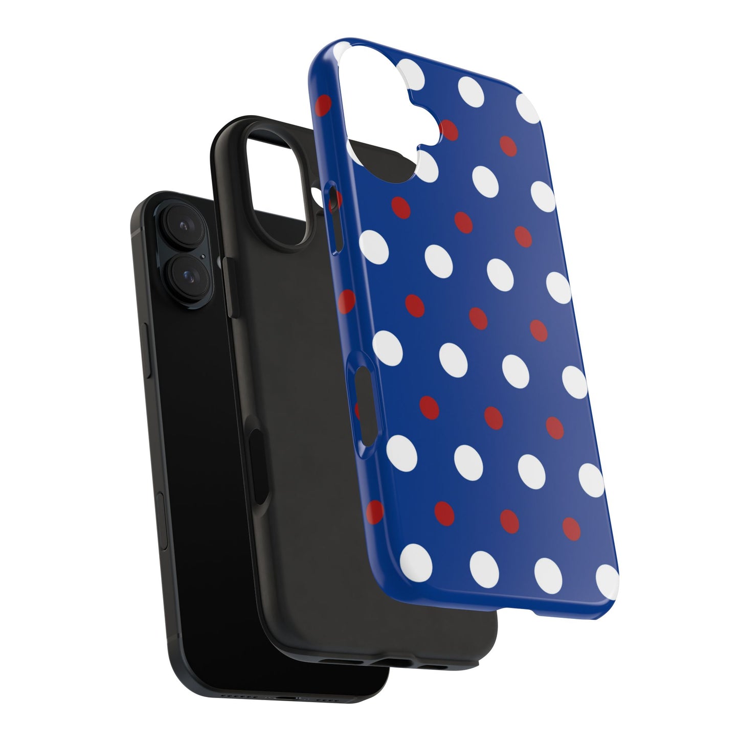 Patriotic Polka Dots – iPhone Case