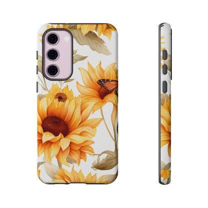 Sunflower & Monarch Garden - Samsung Galaxy Series Case