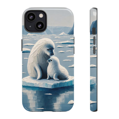 Arctic Serenity Seal iPhone Case