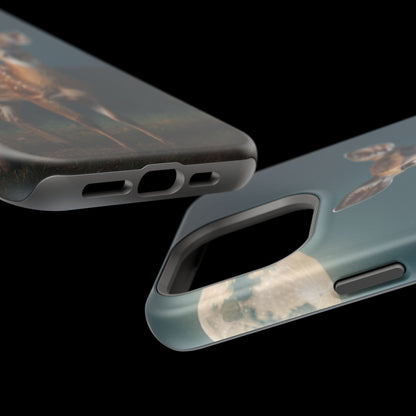 MagSafe-Compatible iPhone Case – Mystic Fawn Under the Moonlit Sky