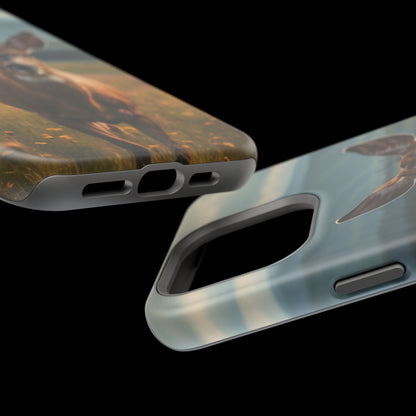 Rustic Meadow Deer – MagSafe iPhone Case