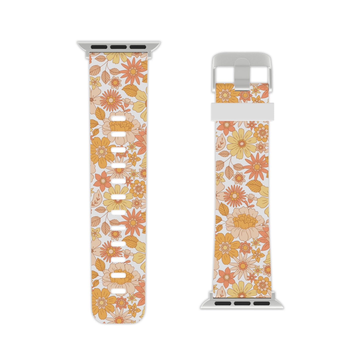  Vintage Floral Bloom Apple Watch Band