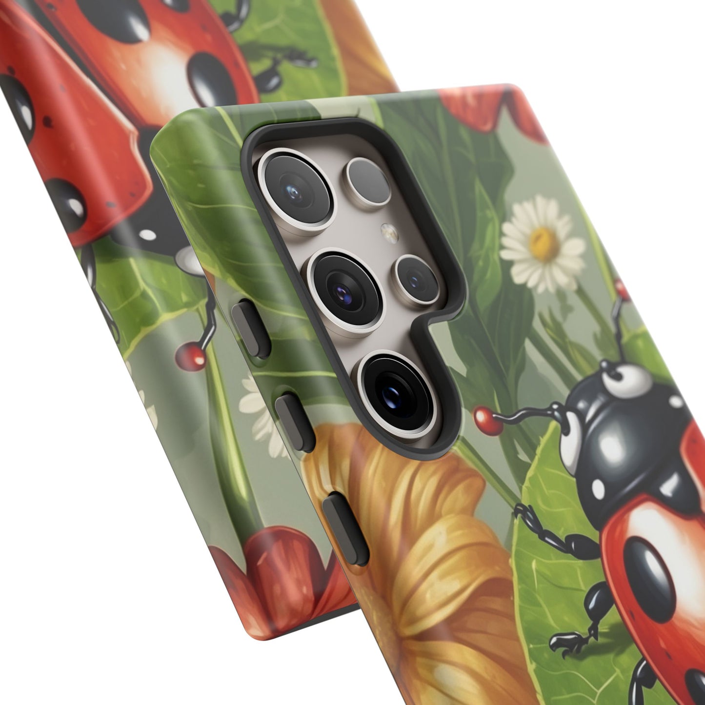 Ladybug Garden Samsung Galaxy Case – Nature-Inspired Design