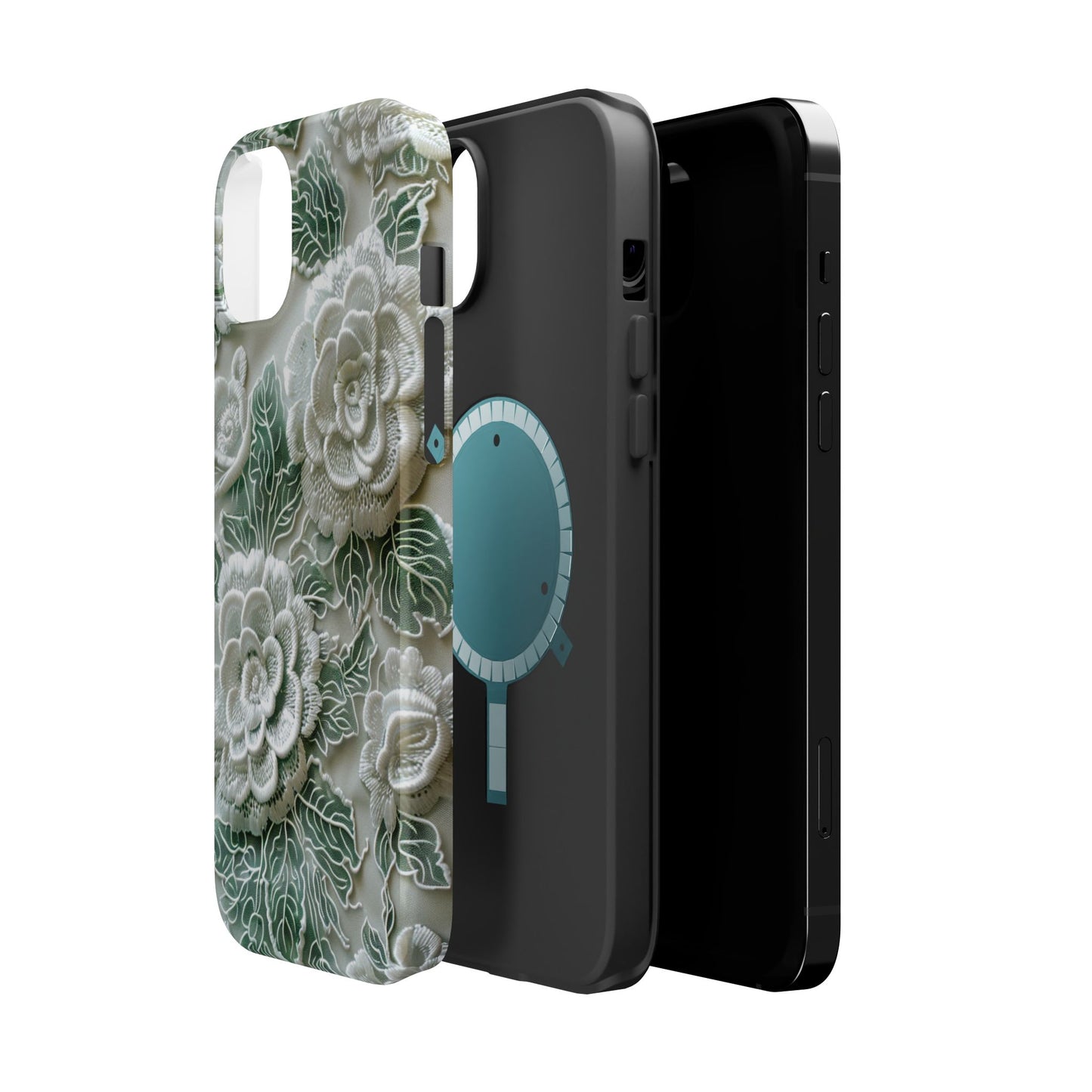 Elegant Blossoms 3D iPhone Case