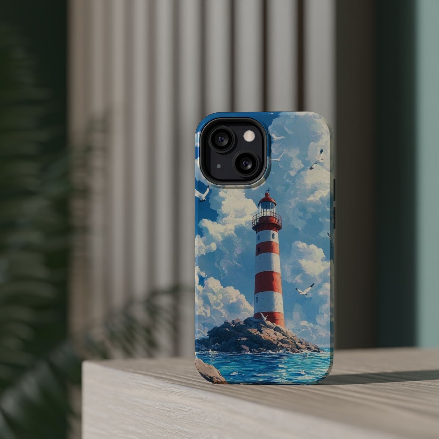 Iphone Case - Majestic Lighthouse Scene Design