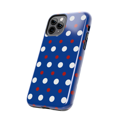 Patriotic Polka Dots – iPhone Case