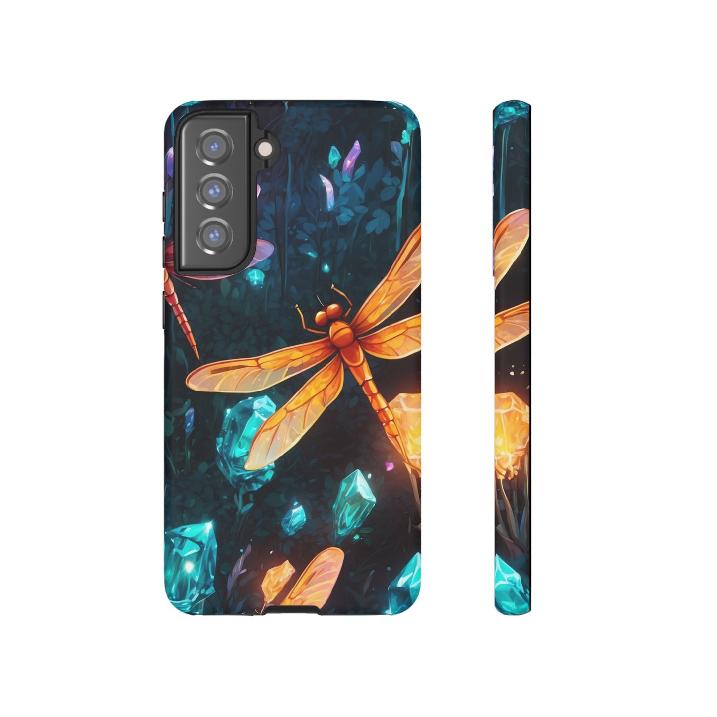 Mystical Dragonflies & Crystals – Samsung Galaxy Series Case