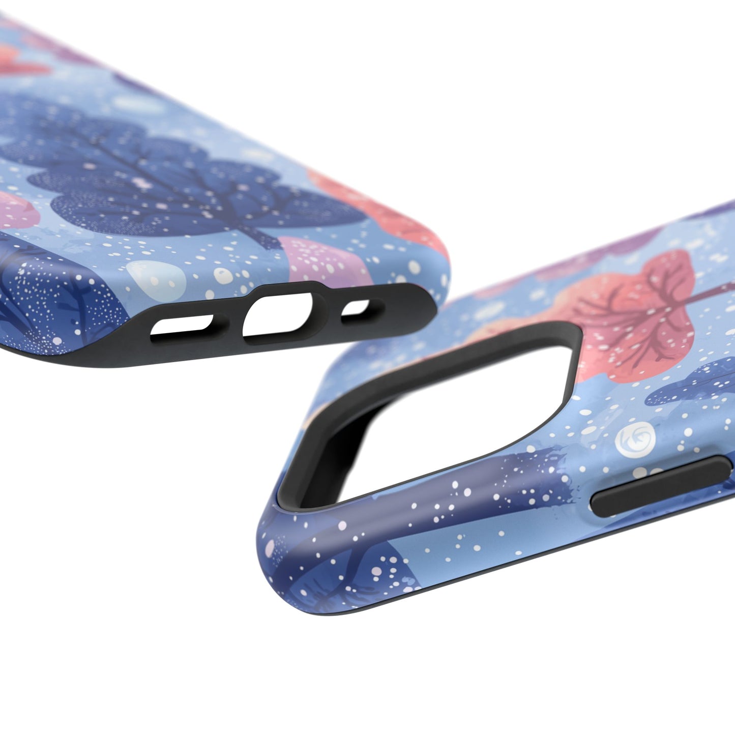 Pink & Purple Winter Wonderland - MagSafe iPhone Series Case