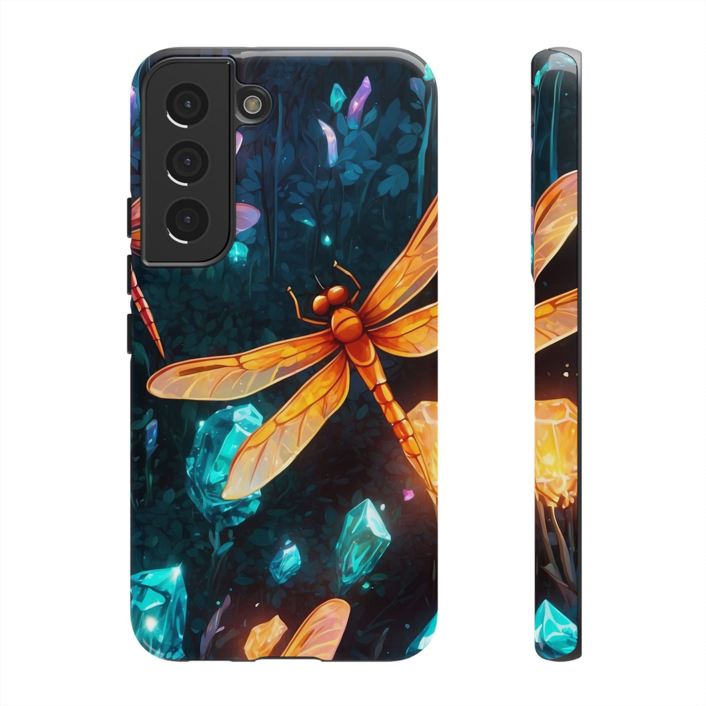 Mystical Dragonflies & Crystals – Samsung Galaxy Series Case