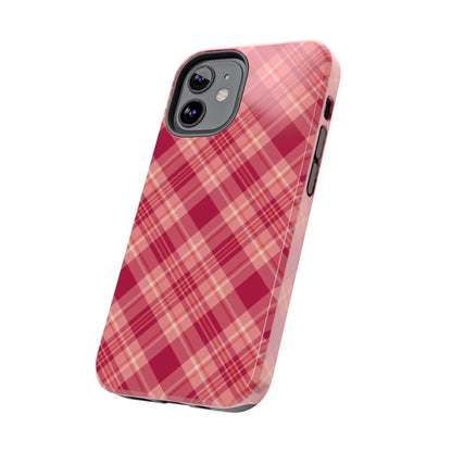 Rustic Red Plaid – iPhone Series Case