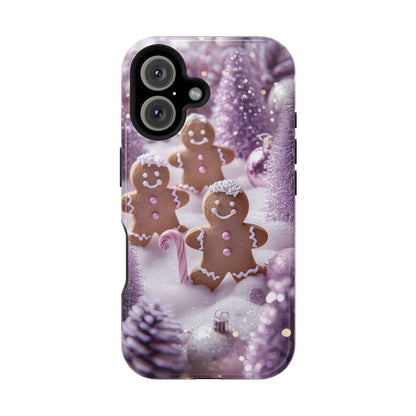 Pastel Christmas Gingerbread Wonderland - MagSafe Series Case